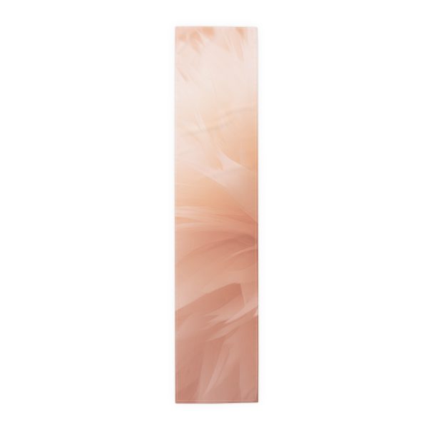 Lovely Fuzzy Buds in Peach 03 - Table Runner (Cotton, Poly) - Image 6