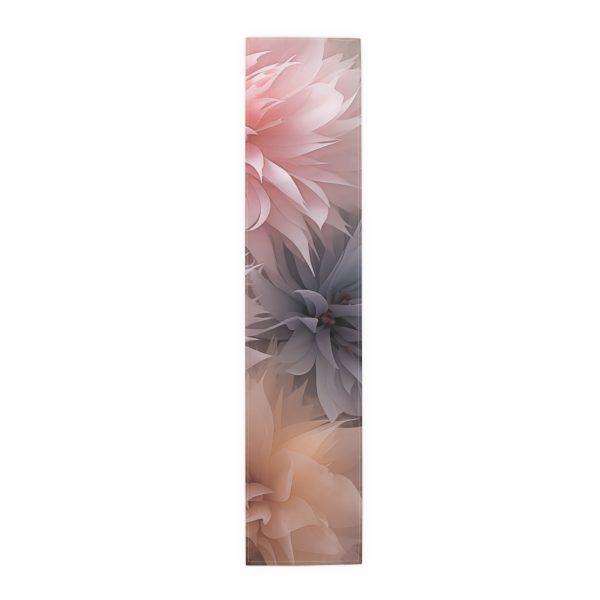 Pastel Palette Fantasy Feather Puffs - Table Runner (Cotton, Poly) - Image 6