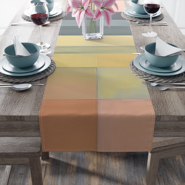 Soft Geometric Archways - Table Runner (Cotton, Poly) - Image 10