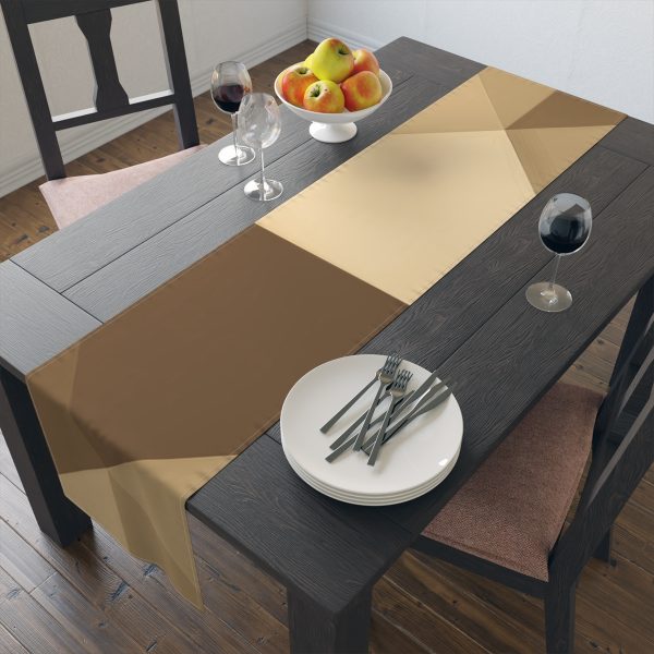 Soft Geometric Pyramid 03 - Table Runner (Cotton, Poly) - Image 9