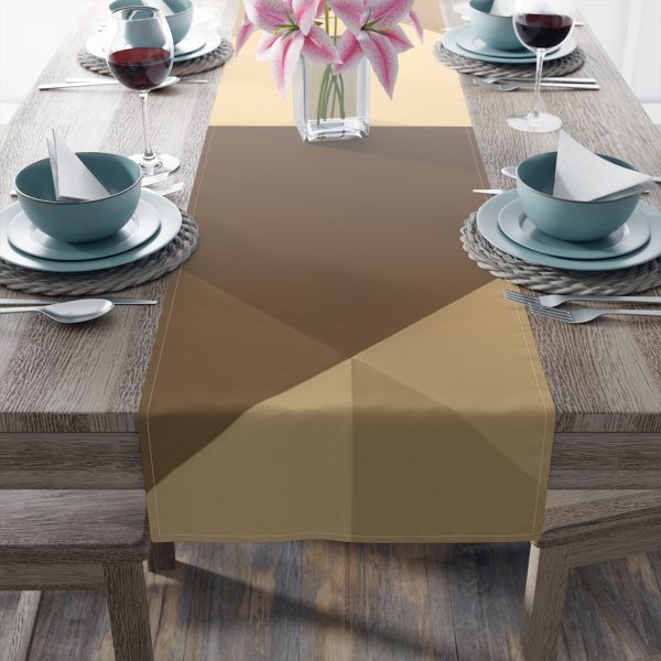 Soft Geometric Pyramid 03 - Table Runner (Cotton, Poly) - Image 10