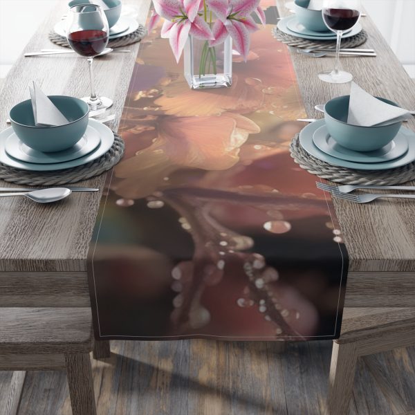 Bright Fantasy Floral 01 - Table Runner (Cotton, Poly) - Image 10