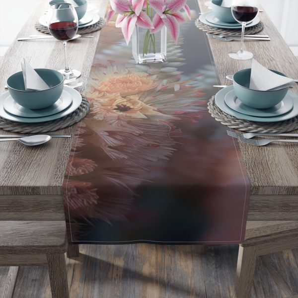 Bright Fantasy Floral 06 - Table Runner (Cotton, Poly) - Image 10