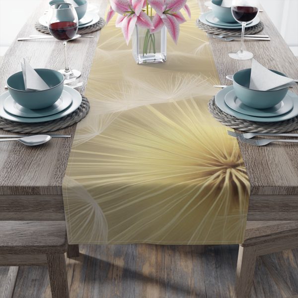 Dandelion Down Motif - Table Runner (Cotton, Poly) - Image 10