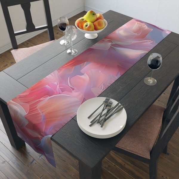 Floral Nebula 03 - Table Runner (Cotton, Poly) - Image 14