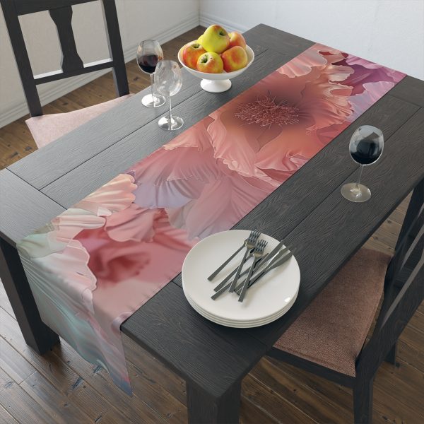 Floral Nebula 02 - Table Runner (Cotton, Poly) - Image 14