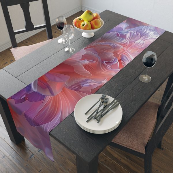 Floral Nebula 07 - Table Runner (Cotton, Poly) - Image 14