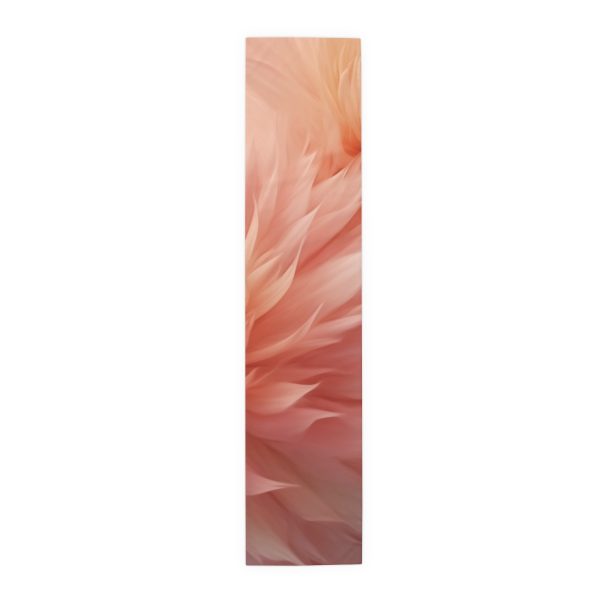 Lovely Fuzzy Buds in Peach 01 - Table Runner (Cotton, Poly) - Image 11