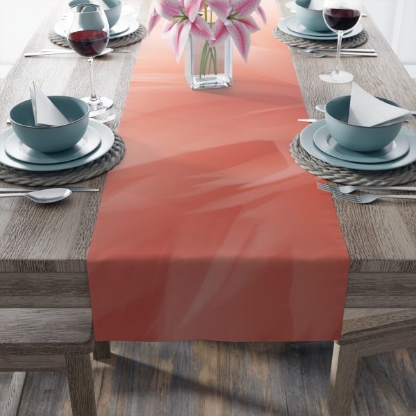 Lovely Fuzzy Buds in Peach 03 - Table Runner (Cotton, Poly) - Image 15