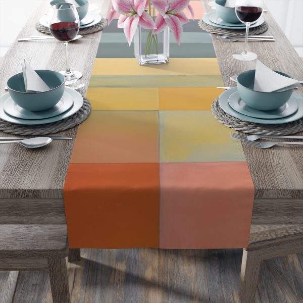 Soft Geometric Archways - Table Runner (Cotton, Poly) - Image 15