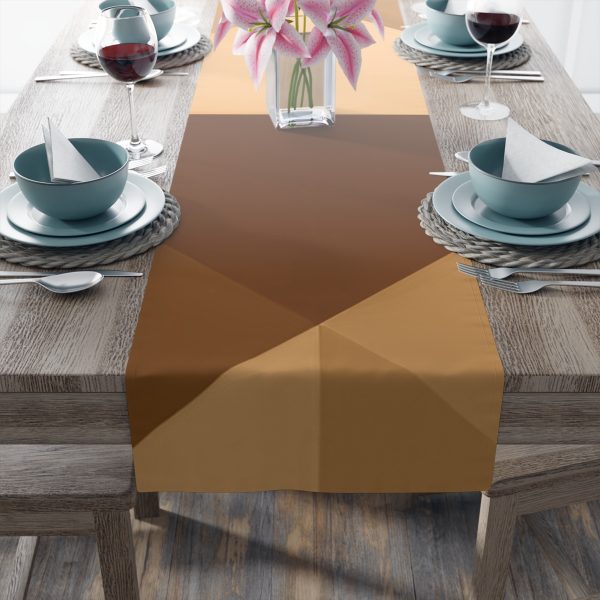 Soft Geometric Pyramid 03 - Table Runner (Cotton, Poly) - Image 15