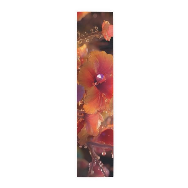 Bright Fantasy Floral 01 - Table Runner (Cotton, Poly) - Image 11