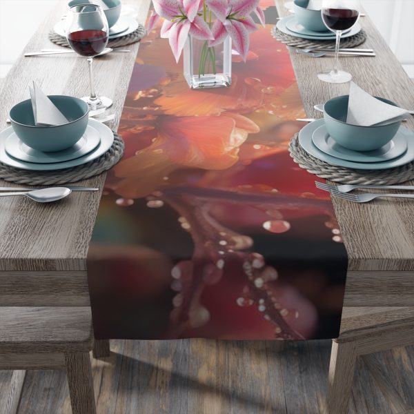 Bright Fantasy Floral 01 - Table Runner (Cotton, Poly) - Image 15