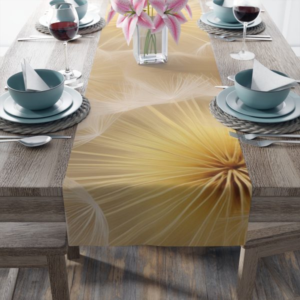 Dandelion Down Motif - Table Runner (Cotton, Poly) - Image 15