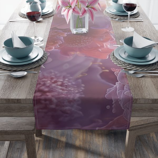 Floral Nebula 05 - Table Runner (Cotton, Poly) - Image 20