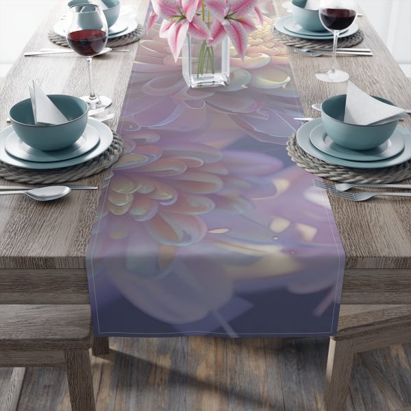 Floral Nebula 06 - Table Runner (Cotton, Poly) - Image 20