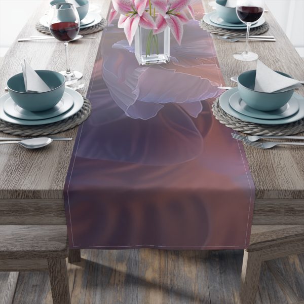 Floral Nebula 08 - Table Runner (Cotton, Poly) - Image 20