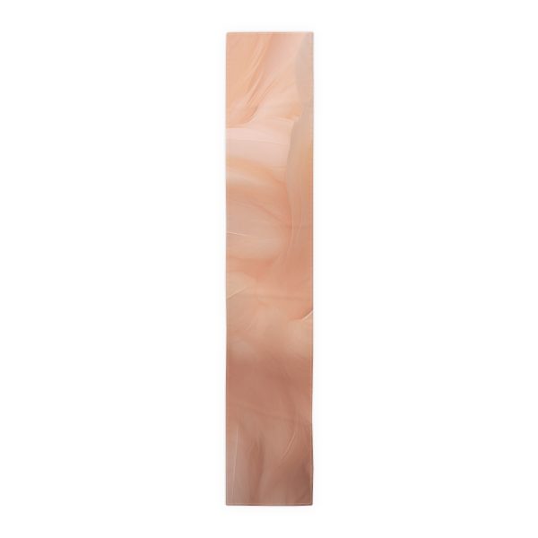 Lovely Fuzzy Feathers in Peach 01 - Table Runner (Cotton, Poly) - Image 16