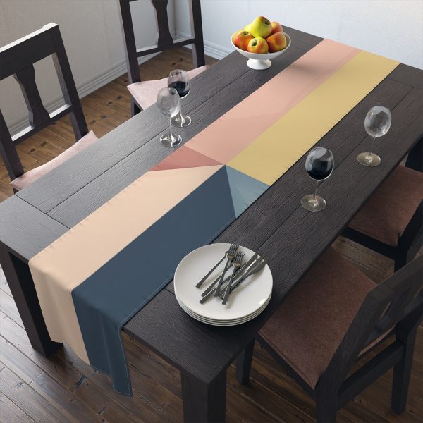 Soft Geometric Pyramid 02 - Table Runner (Cotton, Poly) - Image 19