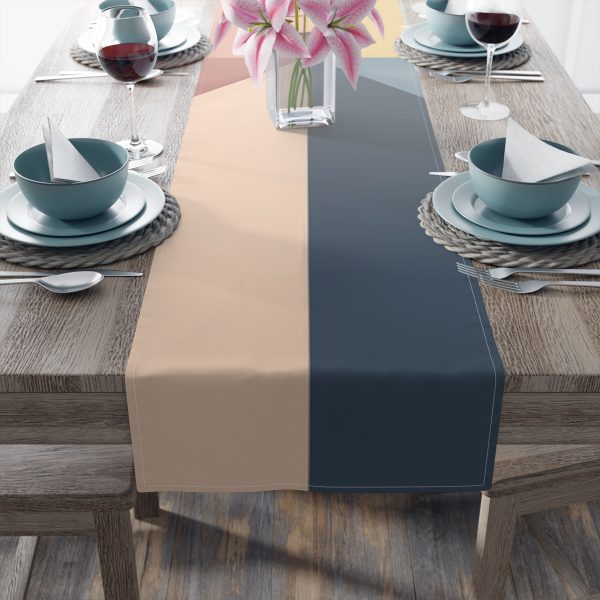 Soft Geometric Pyramid 02 - Table Runner (Cotton, Poly) - Image 20