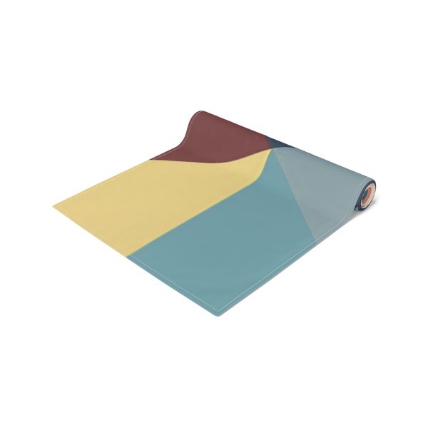 Soft Geometric Pyramid 03 - Table Runner (Cotton, Poly) - Image 17