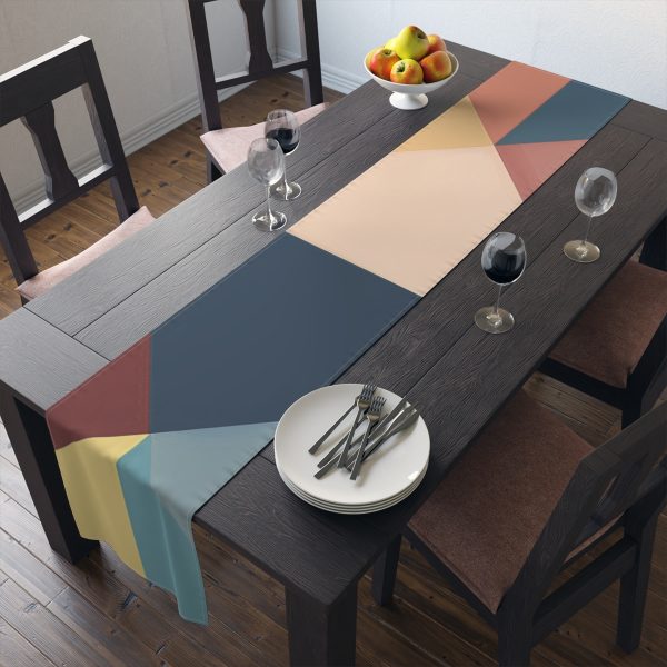 Soft Geometric Pyramid 03 - Table Runner (Cotton, Poly) - Image 19