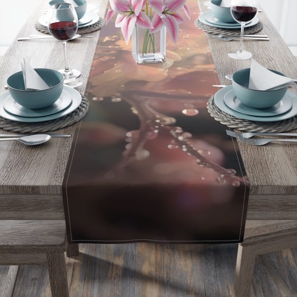 Bright Fantasy Floral 01 - Table Runner (Cotton, Poly) - Image 20