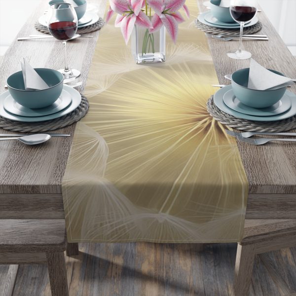 Dandelion Down Motif - Table Runner (Cotton, Poly) - Image 5