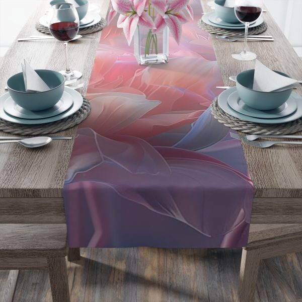 Floral Nebula 03 - Table Runner (Cotton, Poly) - Image 20