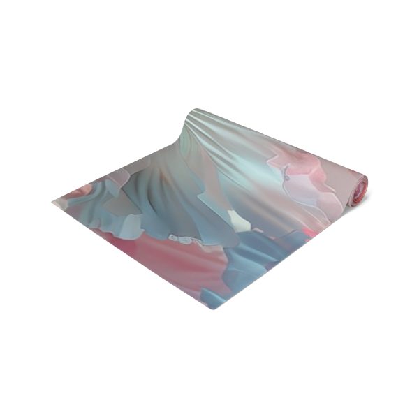 Floral Nebula 02 - Table Runner (Cotton, Poly) - Image 2