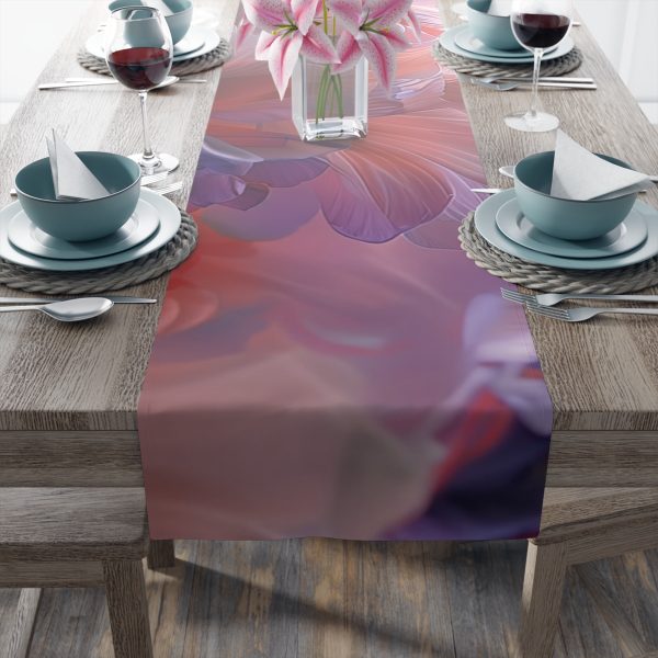 Floral Nebula 07 - Table Runner (Cotton, Poly) - Image 5