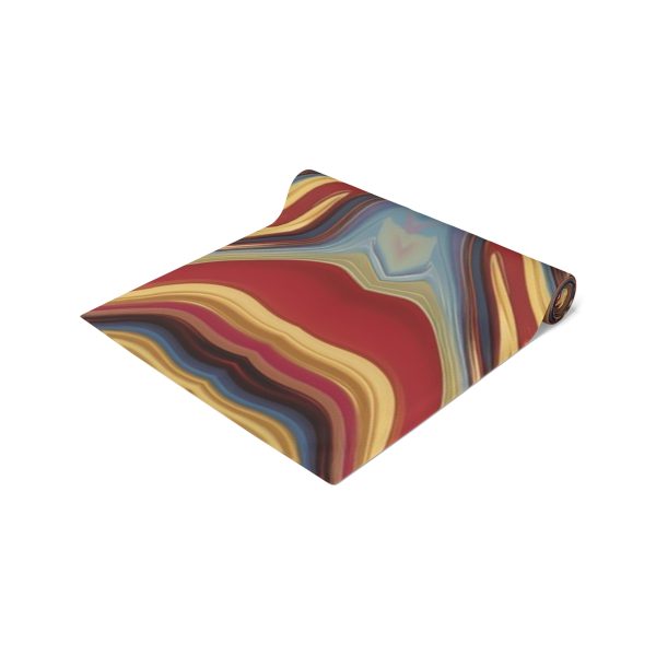 Lipnotic Kaleidoscope Background 01 - Table Runner (Cotton, Poly) - Image 2