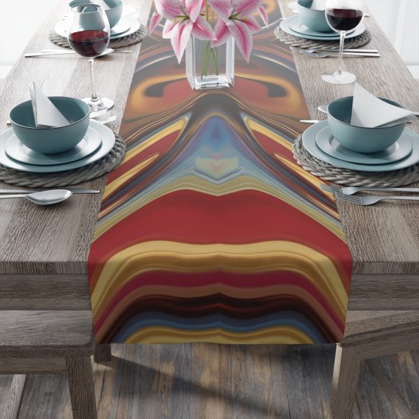 Lipnotic Kaleidoscope Background 01 - Table Runner (Cotton, Poly) - Image 5