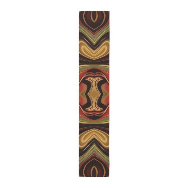 Lipnotic Kaleidoscope Background 02 - Table Runner (Cotton, Poly)