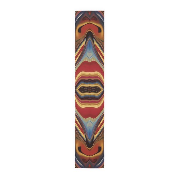 Lipnotic Kaleidoscope Background 03 - Table Runner (Cotton, Poly)