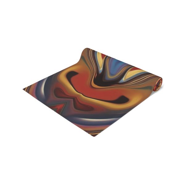 Lipnotic Kaleidoscope Background 03 - Table Runner (Cotton, Poly) - Image 2