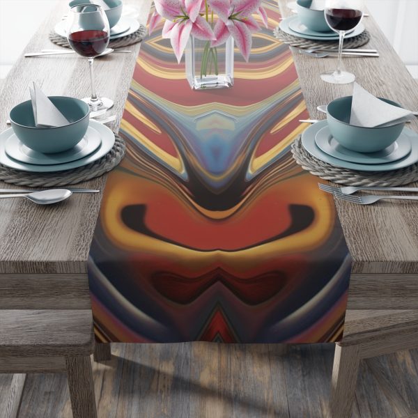 Lipnotic Kaleidoscope Background 03 - Table Runner (Cotton, Poly) - Image 5