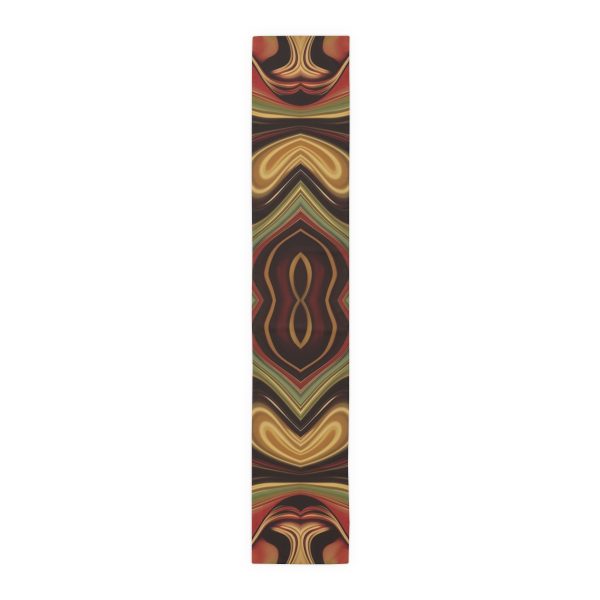 Lipnotic Kaleidoscope Background 04 - Table Runner (Cotton, Poly)