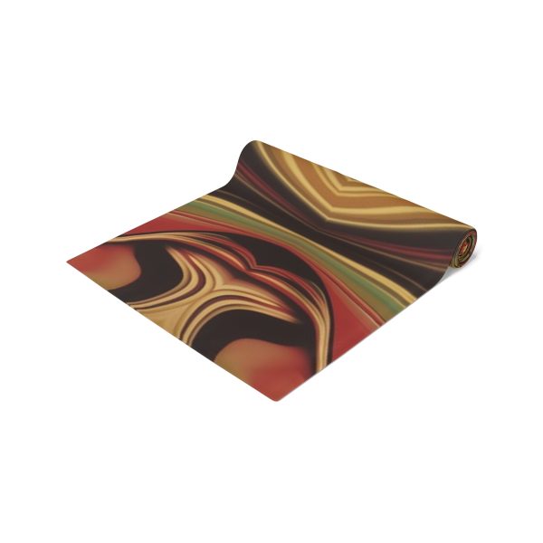 Lipnotic Kaleidoscope Background 04 - Table Runner (Cotton, Poly) - Image 2