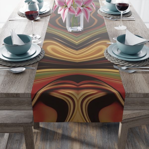 Lipnotic Kaleidoscope Background 04 - Table Runner (Cotton, Poly) - Image 5