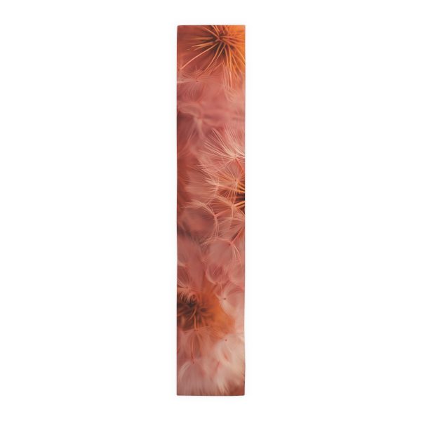 Lovely Fuzzy Fluff in Peach 02 - Table Runner (Cotton, Poly)