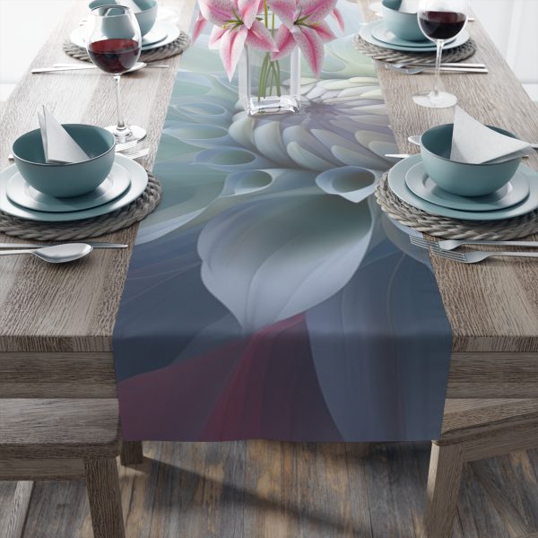 Pastel Fantasy Baroque Floral 02 - Table Runner (Cotton, Poly) - Image 5