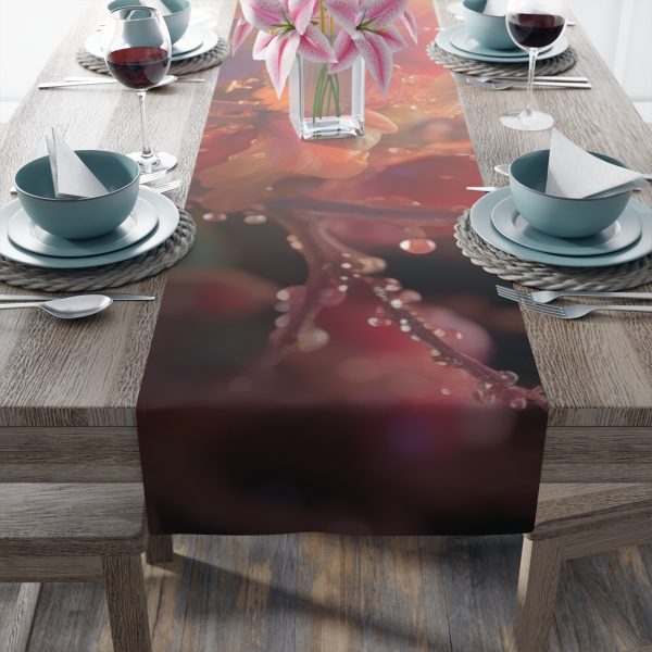 Bright Fantasy Floral 01 - Table Runner (Cotton, Poly) - Image 5