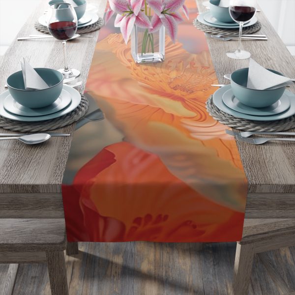 Bright Fantasy Floral 05 - Table Runner (Cotton, Poly) - Image 5