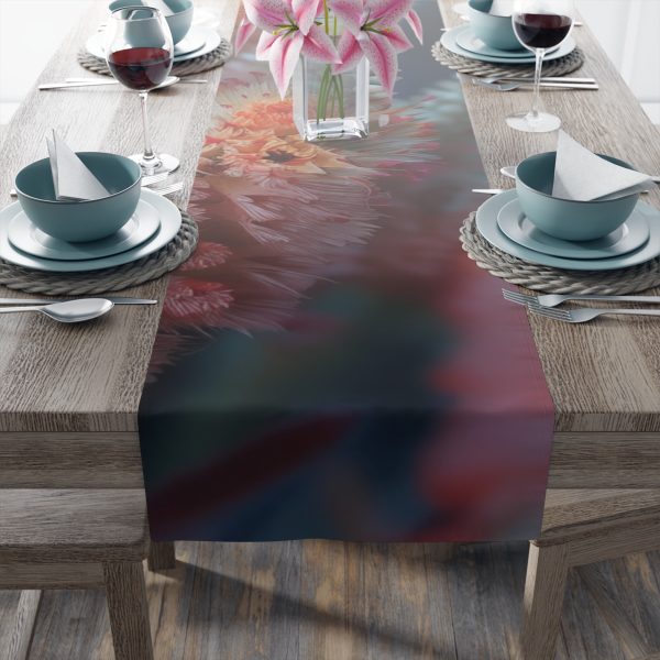 Bright Fantasy Floral 06 - Table Runner (Cotton, Poly) - Image 5