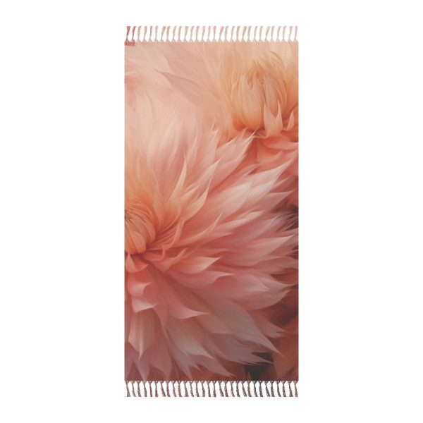 Lovely Fuzzy Buds in Peach 01 - Boho Beach Cloth