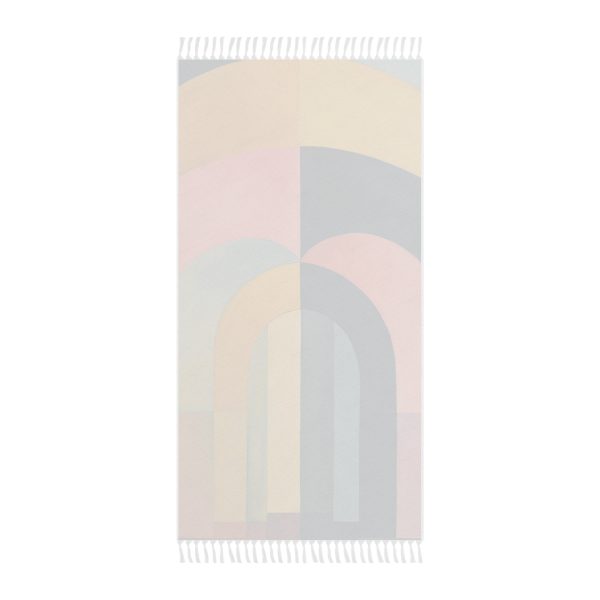 Soft Geometric Archways - Boho Beach Cloth - Image 2