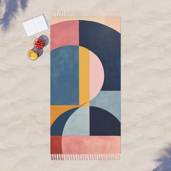 Soft Geometric Windows - Boho Beach Cloth - Image 3