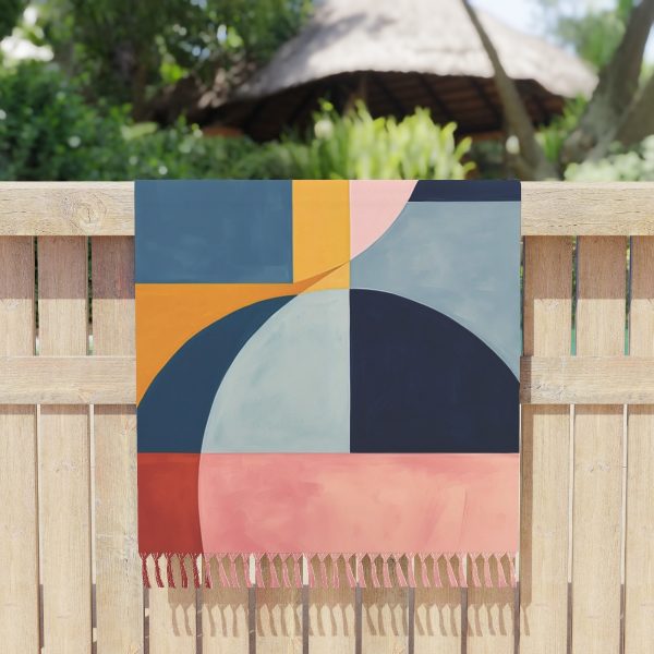 Soft Geometric Windows - Boho Beach Cloth - Image 5