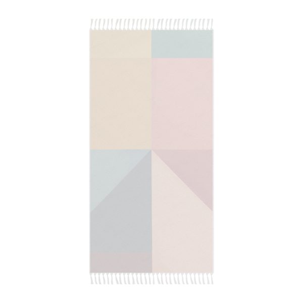 Soft Geometric Pyramid 01 - Boho Beach Cloth - Image 2